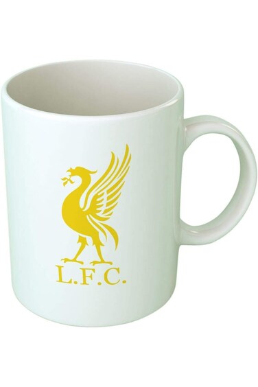 Fast-print Printed Mug Liverpool FC - White &amp; Yellow