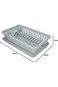 Curver,Small Plastic drainer,with tray,Gray,26CM