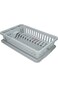 Curver,Small Plastic drainer,with tray,Gray,26CM