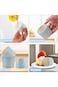 Cupcake Liners for Baking, 50Pack Standard Size Blue Muffin Paper Liners with Gold Polka Dots Bakin