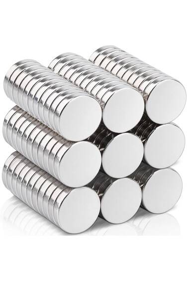 FPMYB 100pcs 10x2mm Tiny Mini Magnets - Small Round Neodymium Magnets for Fridge, Whiteboard, Craft