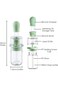 Andtooy Glass Olive Oil Dispenser Bottle With Silicone Brush 2 In 1,Silicone Dropper Measuring Oil