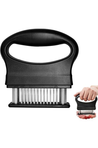 Meat Tenderizer, 48 Stainless Steel Blades Meat Hammer