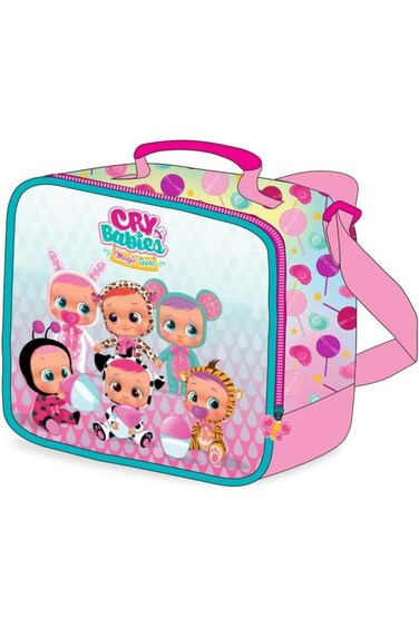 Cry Babies Versatile Thermal Insulated Lunch Bag, Pink