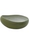 Easy Life Organica Dishwasher Safe Stoneware Ceramics Salad Bowl Green 22cm R2655#ORGR