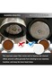 NEOUZA 500 Pcs Round Coffee Paper Filter for Espresso Machine Portafilter Mocha Pot Disposable Unbl