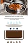 NEOUZA 500 Pcs Round Coffee Paper Filter for Espresso Machine Portafilter Mocha Pot Disposable Unbl