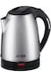 ARROW 2.5 LTR 1800W Electric Kettle, Stainless Steel Body, Double Layer Protection, Quick Reboil, F