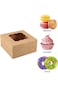 Joyzzz Cake Box, 20PCS Cookie Boxes, Cupcake Boxes with Pvc Window Paper Bakery Boxes Pastry Boxes,