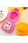 Khazna Egg Rice Mold, 6pcs Cartoon Cute Boil Shape Egg Sushi Rice Making Moulder Decorating Fondant