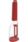 Al Sanidi Plastic Fruit Vegetable Peeler, Red, 22.5 cm