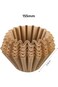 MIBRU Coffee wave shape 155mm filter for drip coffee brown Unlock Richer Flavor with Our 155mm Wave