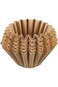MIBRU Coffee wave shape 155mm filter for drip coffee brown Unlock Richer Flavor with Our 155mm Wave