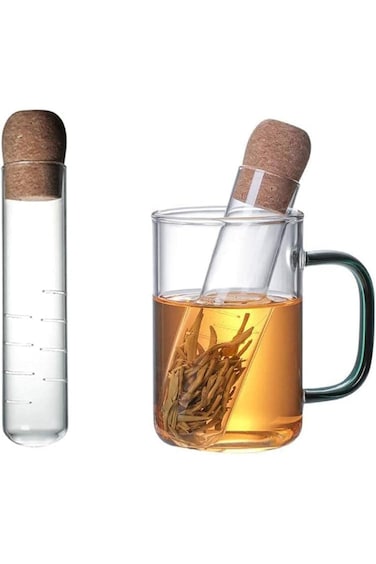 MIBRU Universal Glass Tea And Coffee Strainer Tea Infuser Drinkware Tools ReusableTea Filter 3-15cm