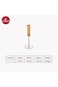 Embassy Stainless Steel Vegetable/Potato/Pav Bhaji Masher with Wooden Handle, Size 3, Pack of 1, 8.