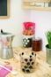 Zak Designs Dot Glass Food Storage Container Red Red 900 ml'