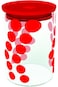 Zak Designs Dot Glass Food Storage Container Red Red 900 ml'