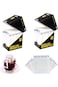 MIBRU Disposable Drip Coffee Filter Paper Bag Portable Hanging Ear Single Serve Hygienic Travel Cam