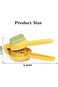 NALACAL 2 Pack Lemon Juicer Squeezer - Hand Juicer Lemon Squeezer, Professional Hand Juicer Kitchen