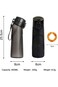 BORATO Air Water Up Bottle, 650ML Scent Water Bottle with Air Water Flavour Pod,Leak Proof Sports W