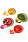 1/2 Sets Food Savers - Fruit and Vegetable Shaped Savers, Onion Storage Container   Reusable Refrig