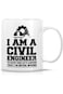 Retreez Funny Mug - I'm a Civil Engineer Assume Never Wrong 11 Oz Ceramic Coffee Mugs - Funny, Sarc