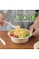 Xspring Paper Bowls, 50 Pack Disposable Soup Bowl, 16 Ounce Round Small Paper Bowls, Sugarcane Baga