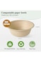Xspring Paper Bowls, 50 Pack Disposable Soup Bowl, 16 Ounce Round Small Paper Bowls, Sugarcane Baga