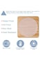 Set of 200 ，Hamburger Patty Paper Round 5.5 Inch, Non Stick Patty Paper Sheets for Burger Press, Pa