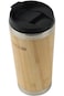 كوب قهوة رويال فورد سعة 400 مل - RF11139 كوب مزدوج الجدار من الفولاذ المقاوم للصدأ مع هيكل خارجي من خشب الخيزران