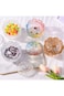 KASTWAVE Sugar Bowl/Pot Dispenser, Spice Jar, Salt Seasoning, Glass Candy Dishes with Lid, Decorati