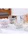 KASTWAVE Sugar Bowl/Pot Dispenser, Spice Jar, Salt Seasoning, Glass Candy Dishes with Lid, Decorati