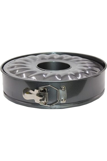 Biki Springform Cake Tin 2 Pieces, 26 cm Size, Black, Baking Pan, 22403, Black   Springform Baking Tray