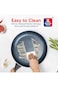 BRITISH CHEF Marble Coated Frypan - 5 Layer Nonstick Coating With 3mm Thick, Induction Bottom- BC10