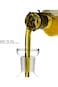 Tazweeq Olive Oil Bottle, Glass Oil Dispenser, Vinegar Cruet Glass Bottle, Cooking Oil Container fo