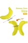 Oasisgalore 3Pcs Banana Case, Cute Banana Protector Storage Box, Portable Banana Holder for Lunch B