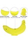Oasisgalore 3Pcs Banana Case, Cute Banana Protector Storage Box, Portable Banana Holder for Lunch B