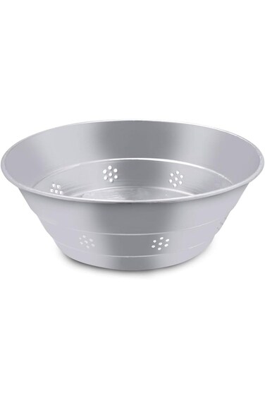 Al Sanidi Aluminium Multi Purpose Strainer, Silver, 28.6x27.9 cm