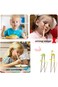 4 Pairs of Reusable Children's Training Chopsticks with Storage Box, Animal Training Chopstick for