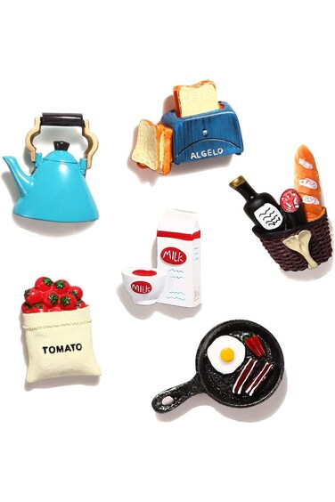 Food Fridge Magnets, Food Magnets for Fridge, Fun Refrigerator Magnets Decorative,Cute Magnets Frid