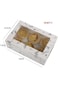 REDDOTGIFT&reg; 6 Cavities Kraft Paper Cupcake Box (Pack of 12) with Inserts Cupcake Containers Bakery