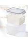 Tazweeq Leakproof Storage Organizer, Fruit Vegetable Food Storage Container with Removable Colander
