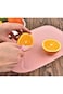 KASTWAVE Mini Cutting Board Set for Fruits and Vegetables, Wheat Straw Plastic, Juice Grooves, Easy