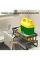 HOME DWELL Sponge Rack, Kitchen Sink Organizer for Sponges &amp; Scrubbers