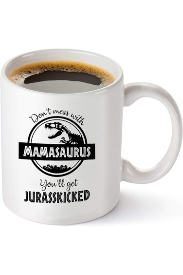 Gelid Don't Mess with Mamasaurus You'll Get Jurasskicked - Funny Dinosaur Birthday Mom Gift - Prese