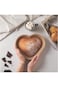Tramontina Brasil 24cm 1.1L Red Heart Shaped Aluminum Cake Mold with Starflon Max PFOA Free Nonstic