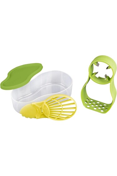 CMP 3 in 1 Avocado Slicer Avocado Pitter Fruit Peeler Avocado Cutter Kitchen Helper Foldable Picnic