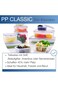 LocknLock HPL931 Food Container with Leak Proof Locking Lid, Short, 0.4-Cup, Semitransparent, 3 Flu