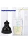 Salad Dressing Shaker, Plastic Clear Measuring Bottle for Mixing Ranch Sauce BPA Free PP Salad Dres