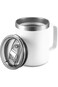 TRASSLE 12 oz Stainless Steel Insulated Coffee Mug with Handle, Double Wall Vacuum Travel Coffee Tu
